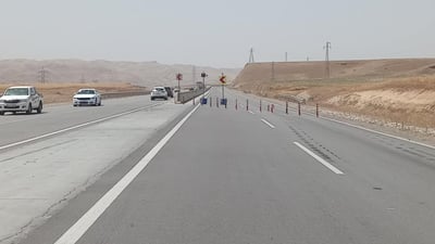 بەشێک لە رێگەی کەلار بۆ دەربەندیخان داخرا