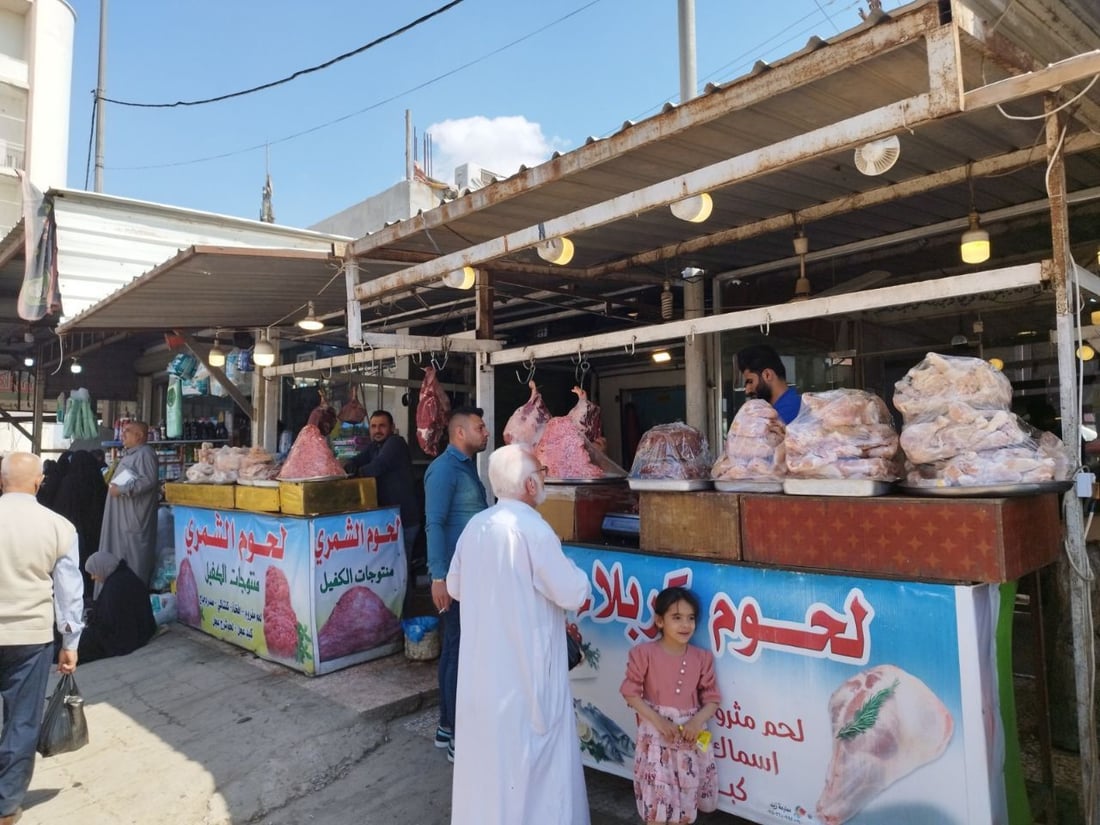صور: عوائل المسيب تشتري اللحوم المجمدة أكثر في رمضان.. “الكفيل” والتركي