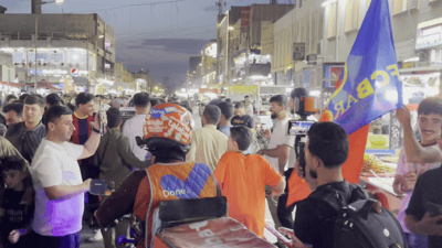 هاندەرانی بارسێلۆنا لە ئیسكان ئاهەنگ دەگێڕن