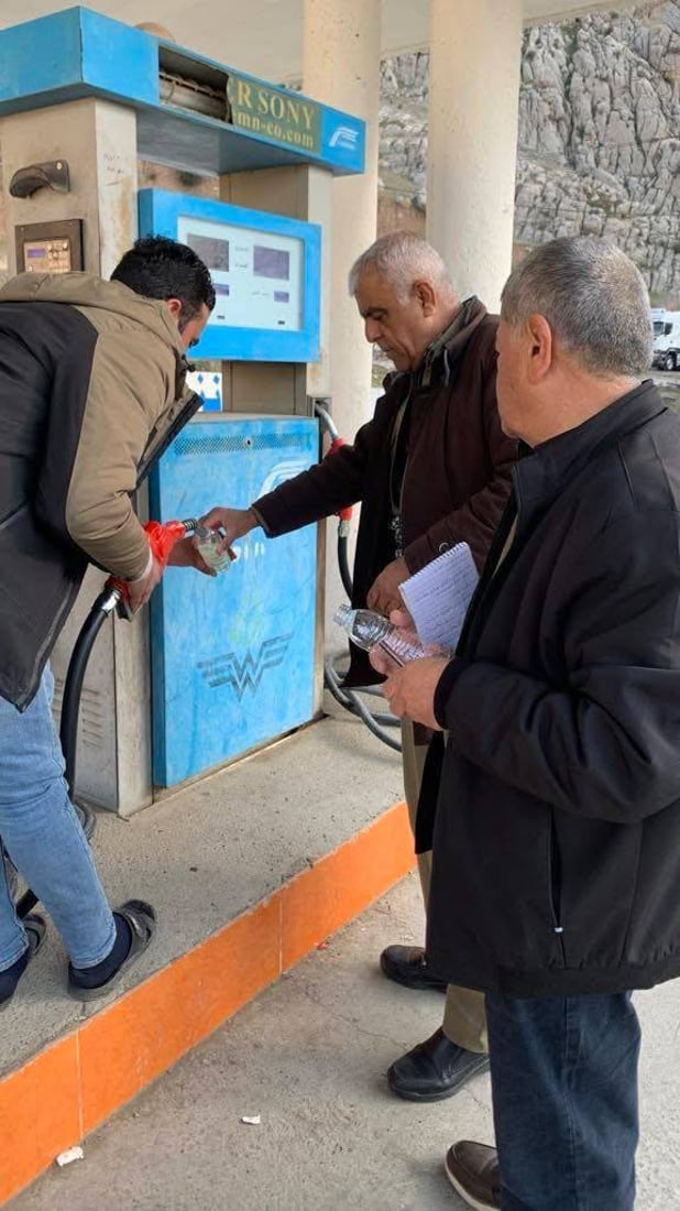 پێنج بەنزیخانە لە خەلیفان داخران