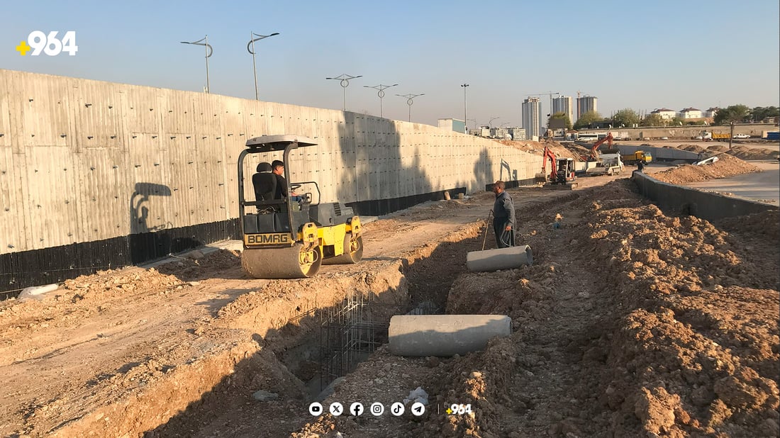 ئاڕاستەیەکی یەکتربڕی باخی بەختیاری لە سلێمانی دەکرێتەوە