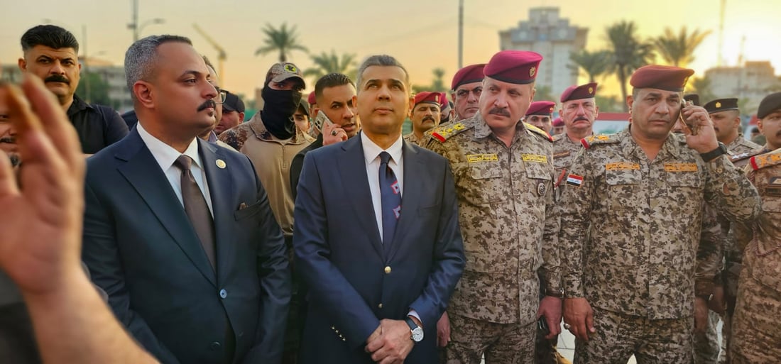 متظاهرو تشرين لوفد الزيدي: نريد حصر السلاح بيد الدولة ومحاسبة الفاسدين