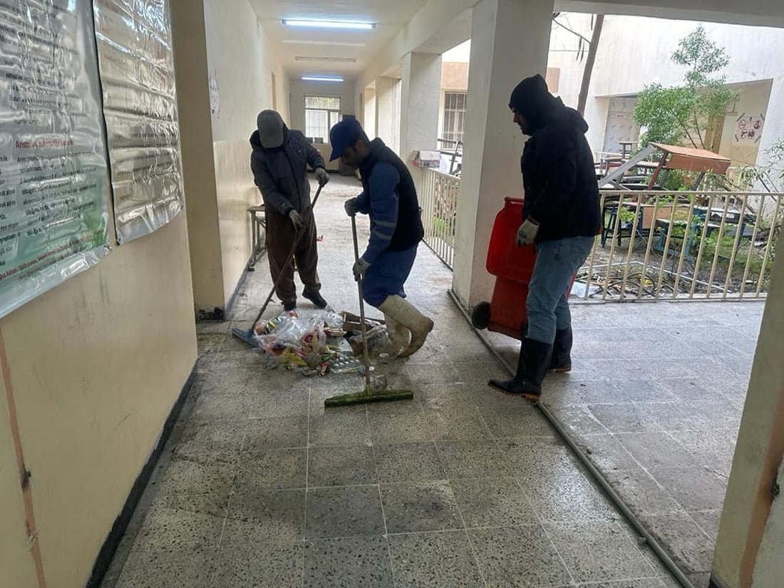 ده‌نگده‌رانى پردێ زیاتر له‌ 10 تۆن پاشماوه‌یان به‌جێهێشت