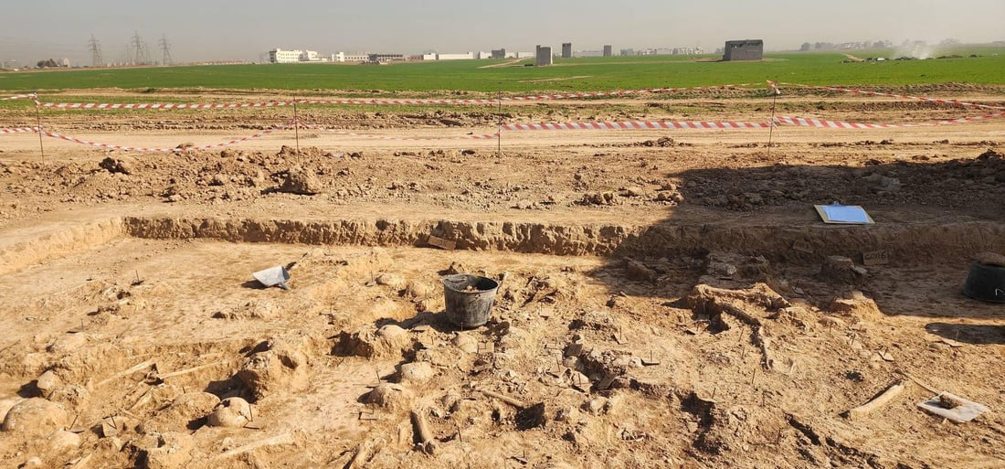 لە هەولێر 100 کەلـلەسەری مرۆڤ لەناو گۆڕێکدا دۆزرانەوە