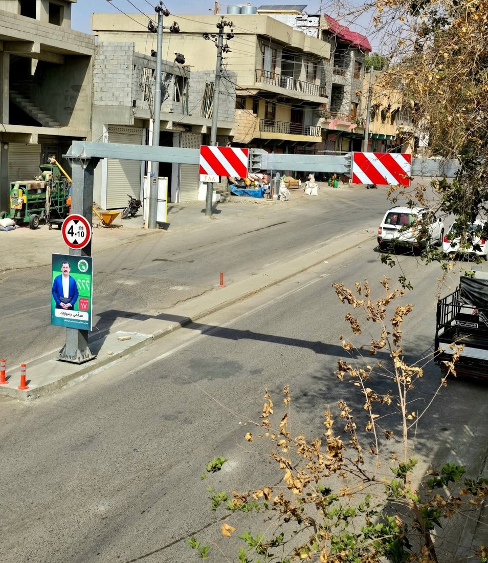 دوو شەقامی دەربەندیخان بۆ بارھەڵگرەکان بەربەستکران