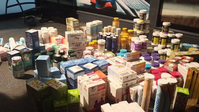 نزیکەی 160 هەزار کەپسول لە دهۆک دەستی بەسەرداگیرا