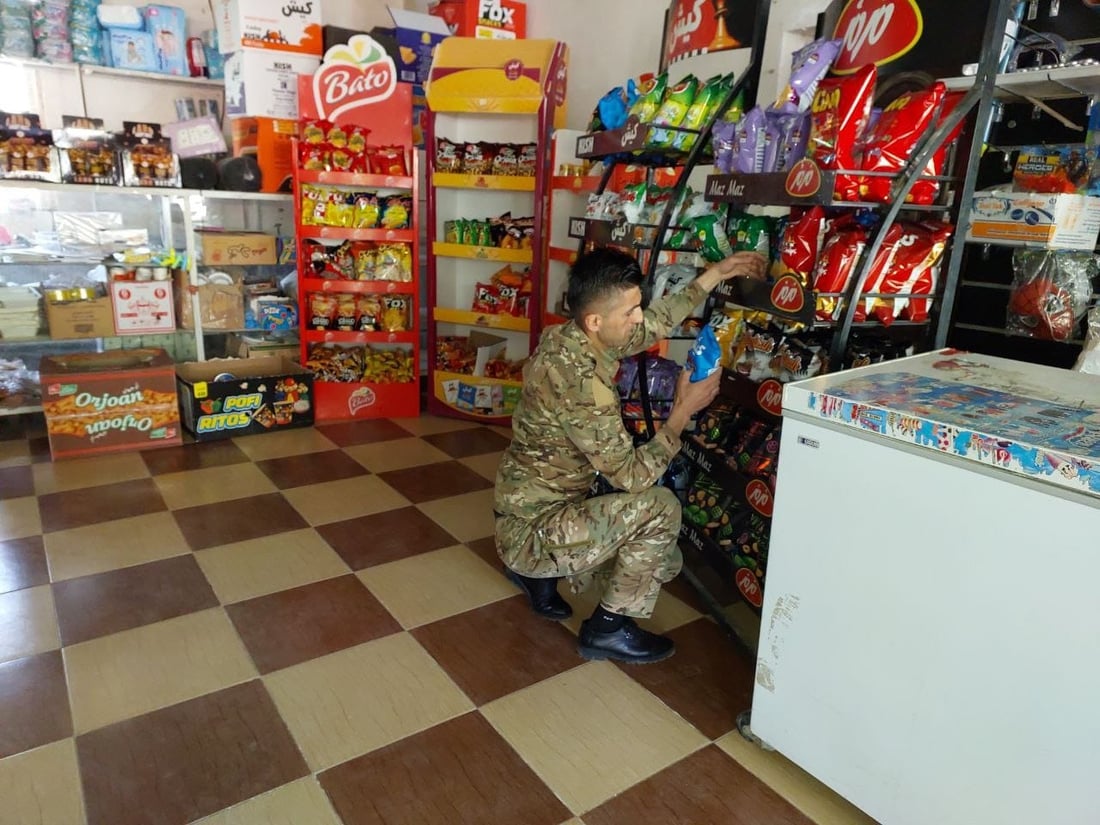 لیژنه‌یه‌ك له‌ گونده‌كانى سوورداش به‌دواى ماده‌ى به‌سه‌رچوودا ده‌گڕێت