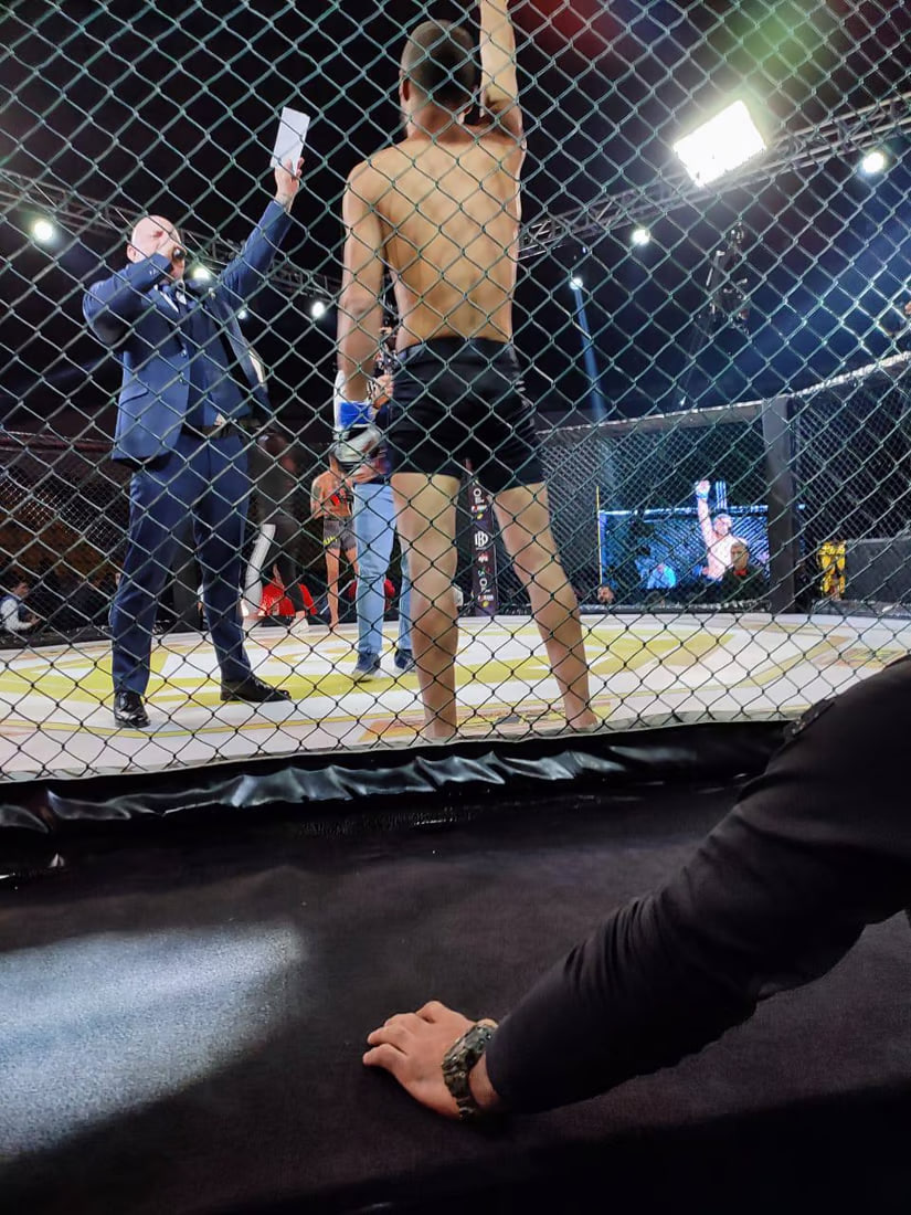 Iraqi fighter Raed Abbas clinches victory in CFL International Championship