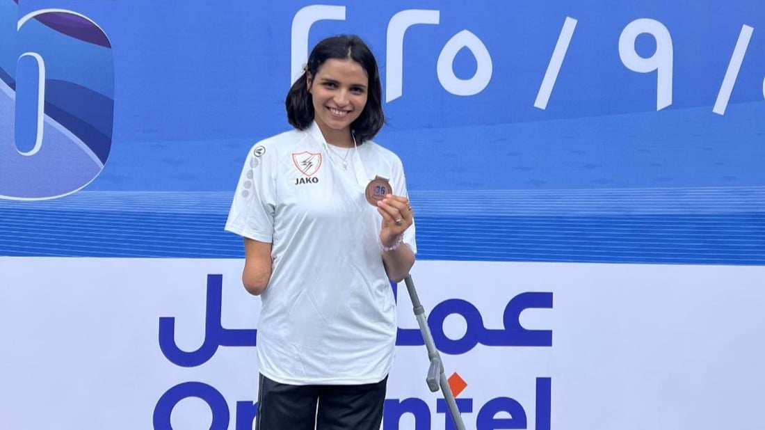 Iraq’s Najla Emad wins bronze in Arab Clubs Championship debut in Muscat