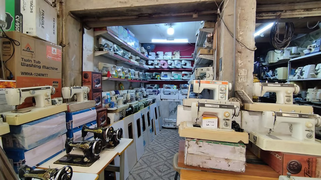 Home sewing machines remain essential in Hilla despite fashion trends