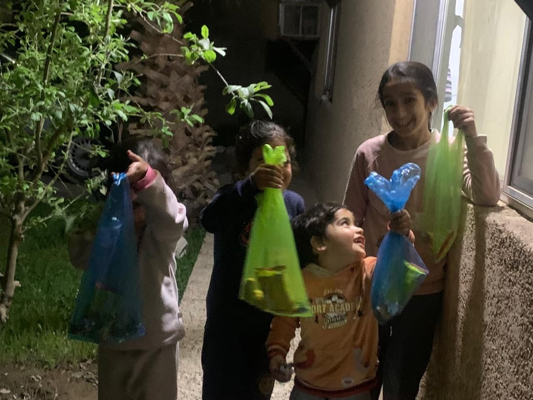 صور: كركيعان في الشرقاط أيضاً.. الأطفال طافوا مناطق الفجر الجديد