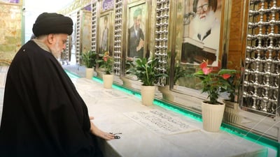 الصدر يلغي فعاليات ذكرى والده.. وسيصدر بياناً آخر للزائرين