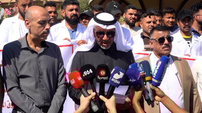 تكريت تتظاهر ضد مطحنة الحكومة وتناشد السوداني: لدينا ما يكفي.. أعيدوها للسليمانية