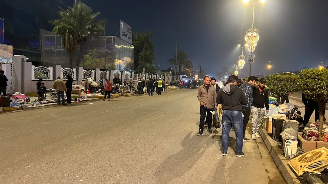 صور من سوق النهضة الليلي: ساعات عمل مقلوبة.. يفتح من مساء الخميس حتى ظهر الجمعة