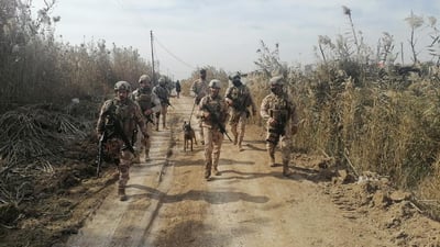 بغداد: الجيش يفتش “مناطق منتخبة” لتأمين طرق الزائرين إلى الكاظمية (صور)