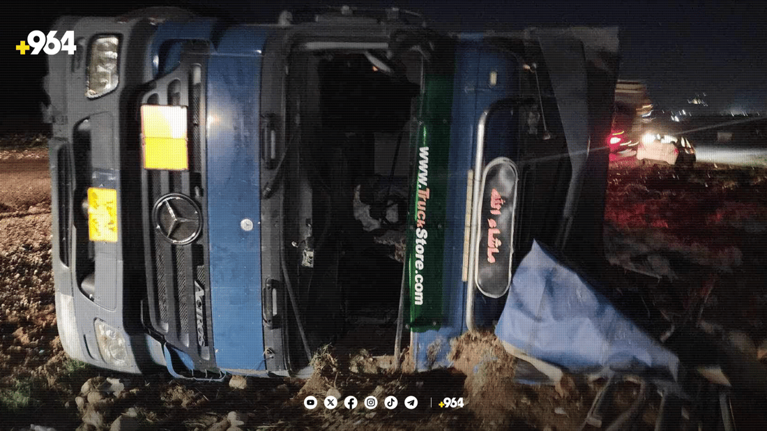 رووداوێکی هاتوچۆ بووە هۆی مرداربوونەوەی 1000 مریشک