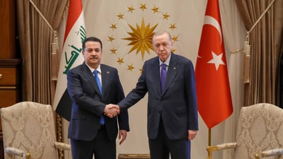 Al-Sudani, Erdogan discuss PKK disarmament in phone call