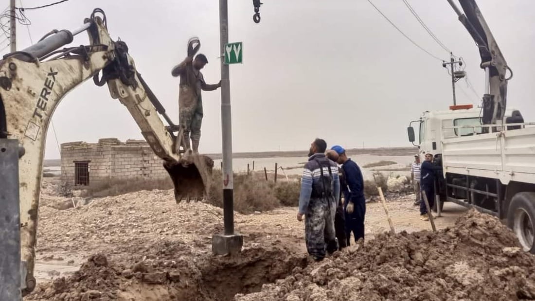 العثور على الكسر المفقود.. الماء يعود لـ”حوز الكوت والقشلة” في البصرة