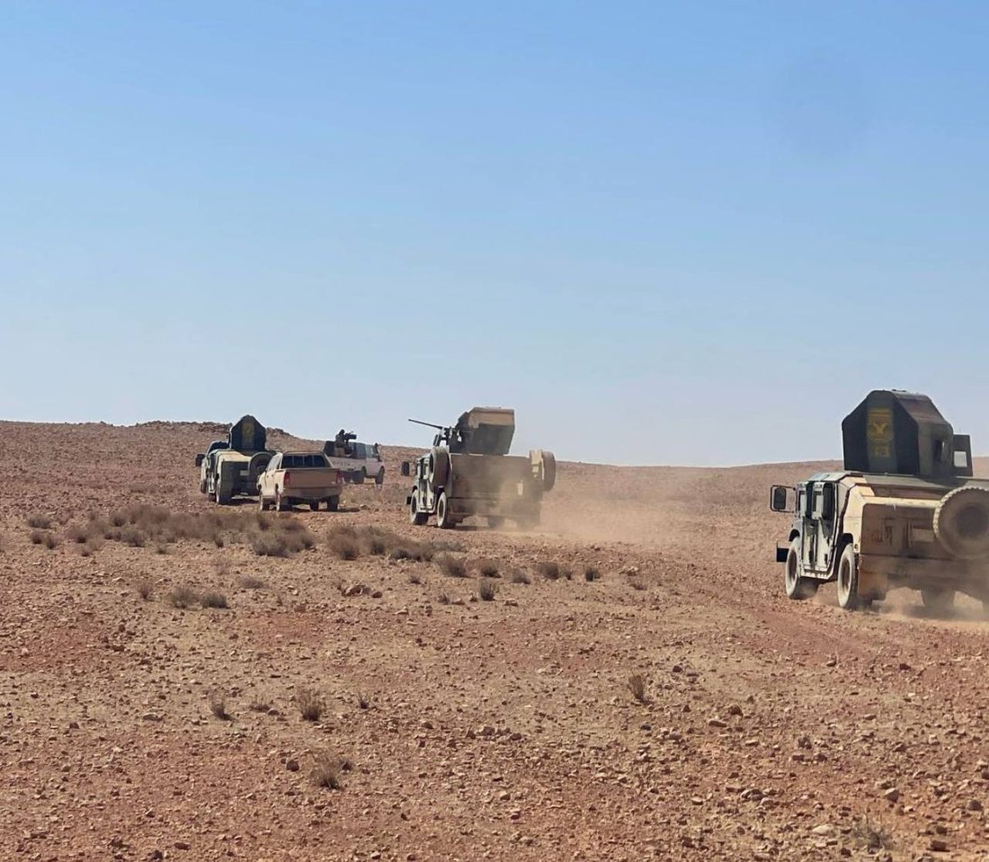 Anbar operations target Islamic State hideouts in desert