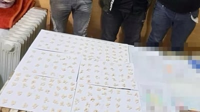 Police arrest three with over 1000 captagon pills