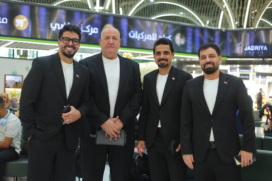 كرار جاسم ورزاق فرحان ونور صبري.. نجوم أسود الرافدين يغادرون إلى قطر