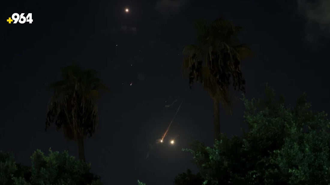 سیستمی بەرگری ئەمریکا لە عەین ئەسەد ژمارەیەک موشەکی خستە خوارەوە