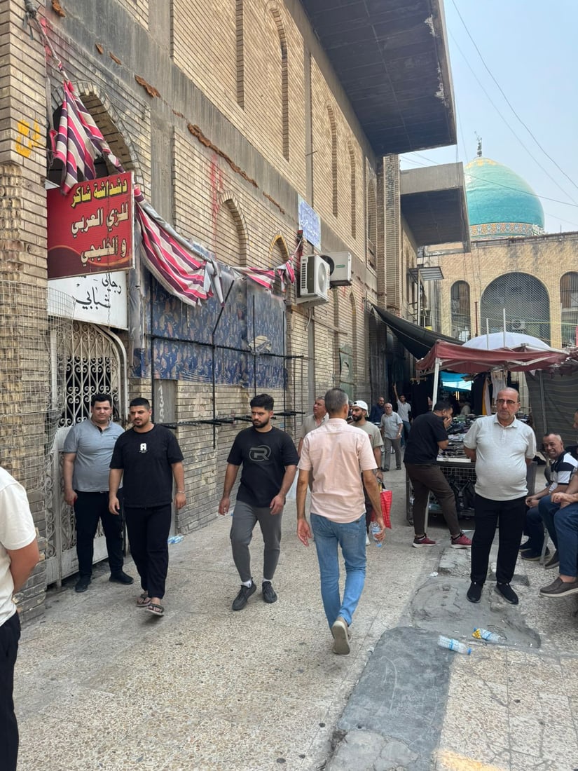 إغلاق السوق العربي في الشورجة.. صاحب المجمع لم يمتثل لإنذارات الدفاع المدني