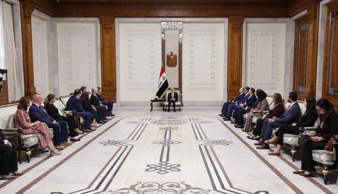 الرئيس رشيد للمراقبين الدوليين: العراق جاهز لانتخابات نزيهة وشفافة