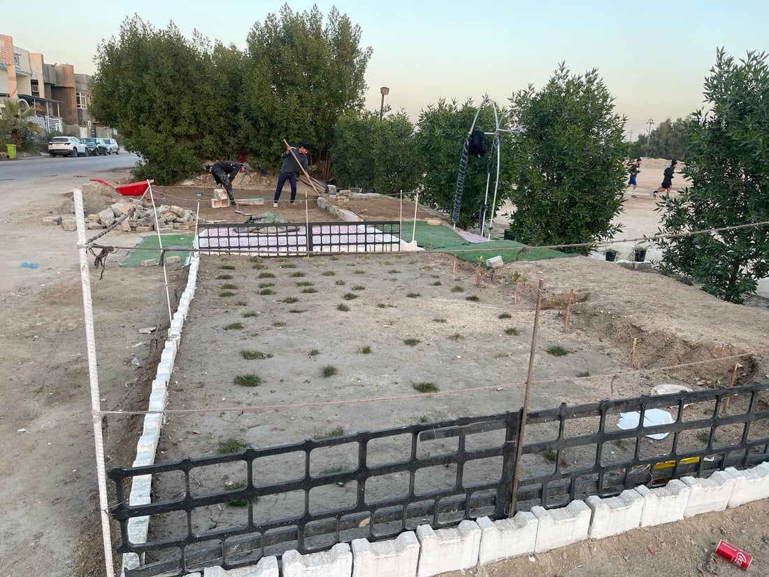 النجف تنقذ ملعب العدالة بتعهدات في الشرطة وسياج الإلبيزيا (صور)