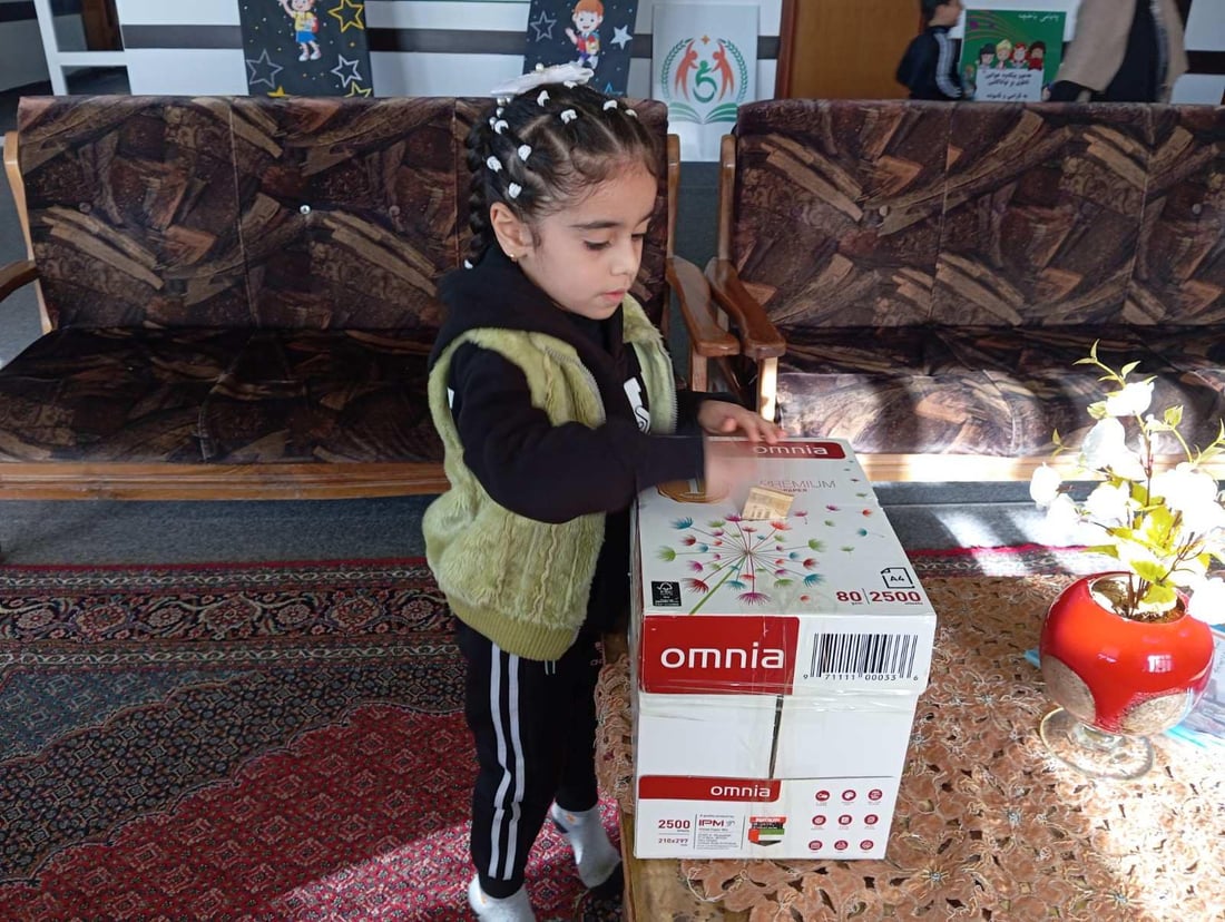 لە باخچەیەکی منداڵان پارە بۆ نەخۆشانی شێرپەنجە کۆدەکرێتەوە