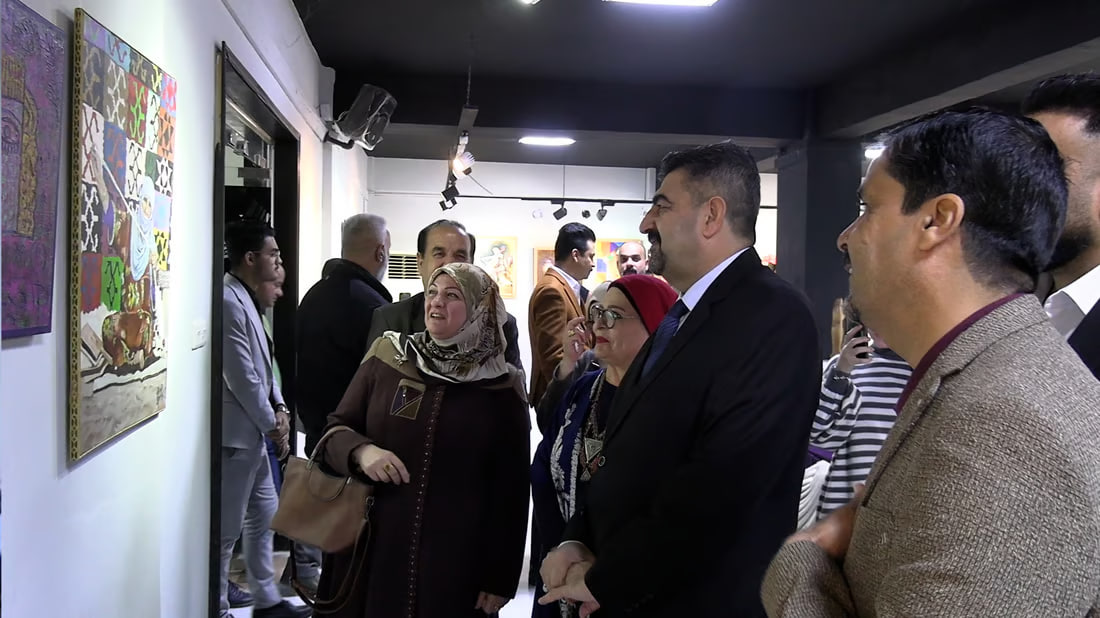 Exhibition for 17 artists at Wasit university