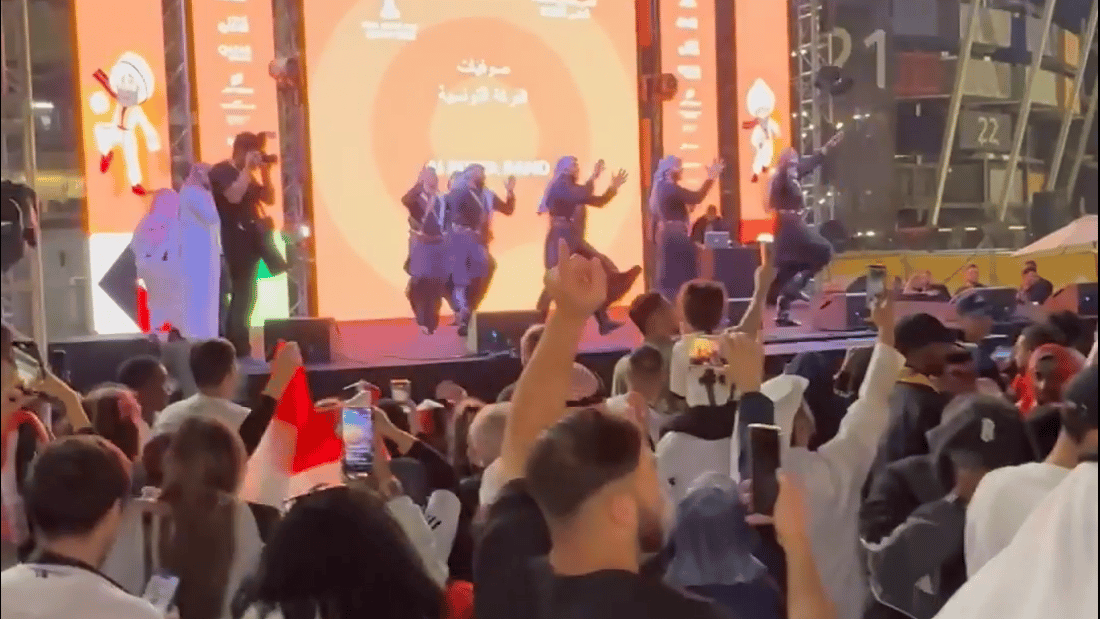 قطر تتبرأ من تشغيل أغنية لصدام حسين عقب مباراة العراق والبحرين