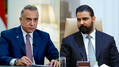 الكاظمي يدعو الزيدي لحكومة عنوانها “العراق أولاً” خلال مباركته بالتكليف