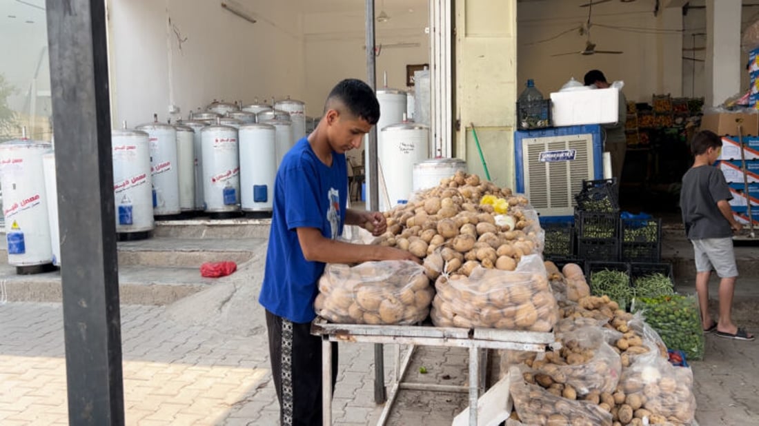 Teen cancer survivor runs grocery shop in Kirkuk to support family
