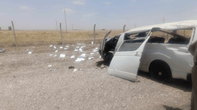 Three days of mourning declared in Garmiyan following tragic road accident