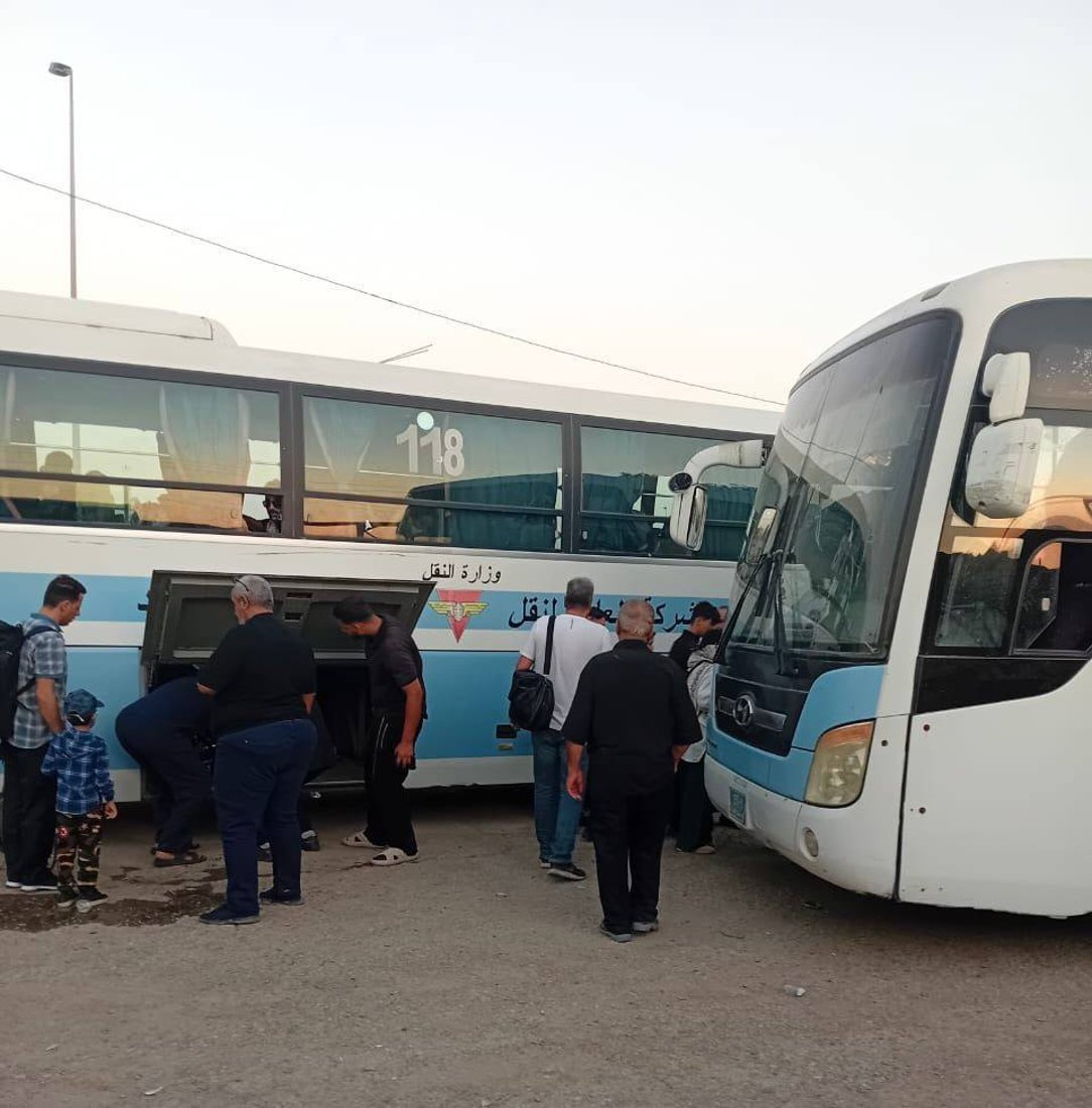 صور: شوارع كربلاء ستكون “مبرّدة” والسوداني أرسل 2000 حافلة