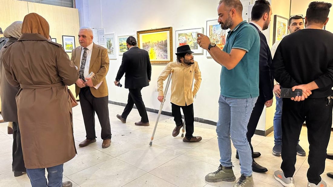 Abdulaziz Al-Dahar revives watercolor art in Basra with 35 art pieces