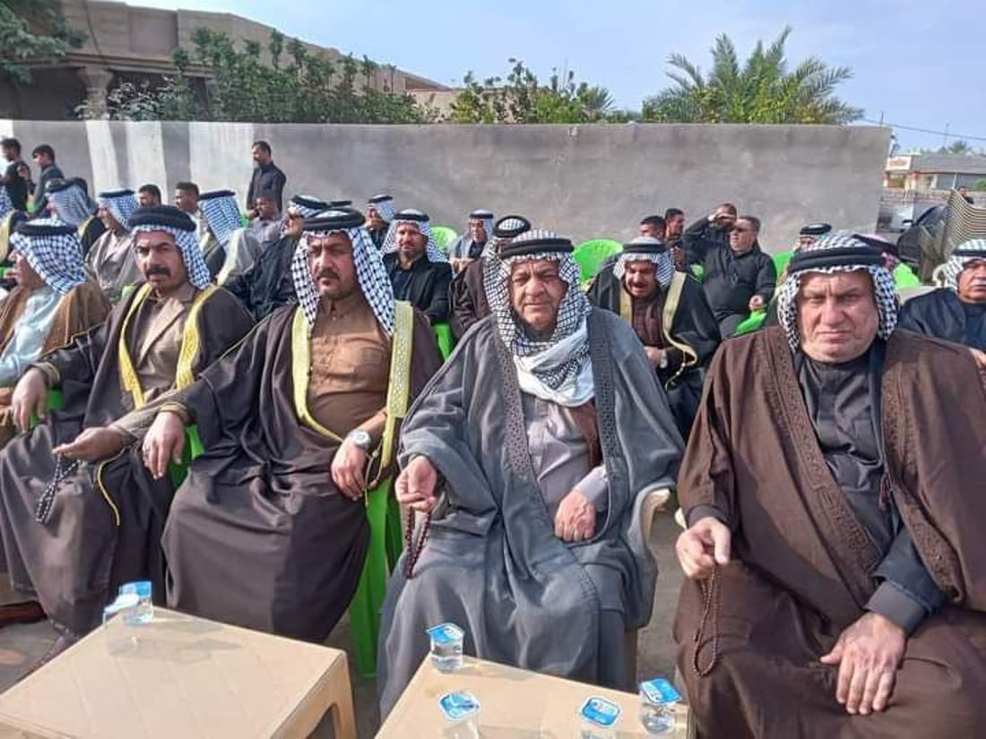 الخالص: فصل عشائري بـ 10 ملايين يُصلح بين “شمر” و”العبيد” (صور)
