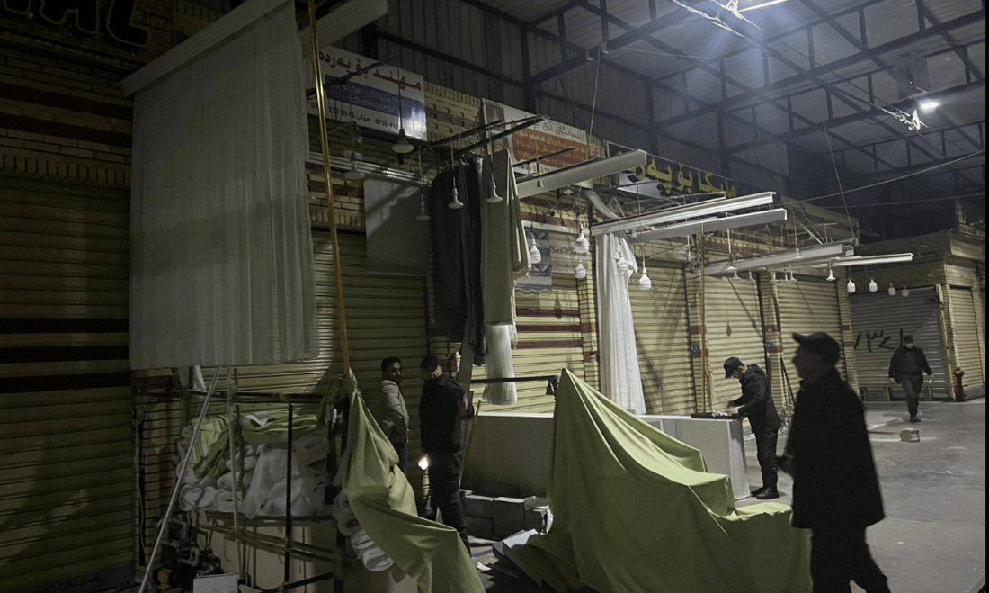 شەوان چاودێری بازاڕی لەنگەی هەولێر دەکرێت