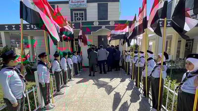 شاهد أذكى التلاميذ في قاعات الفلك والرياضيات.. مختبر جديد شمال البصرة ومكتبة