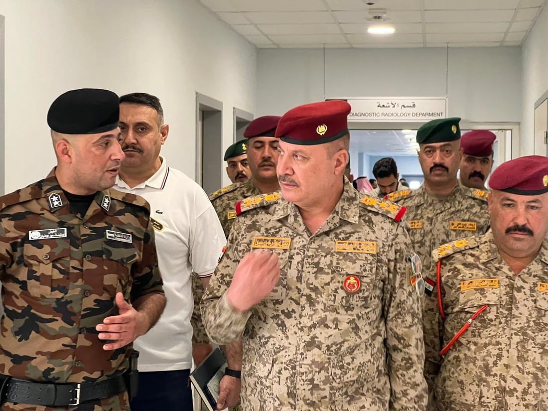 جدار يوقع منتسباً ويجرح اثنين من المغاوير في الأنبار (فيديو + صور)