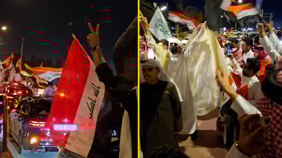 أرتال شمّر تجمعت من الصحراء ودخلت برايات العراق.. عثرنا على يومنا بعد عقود التيه