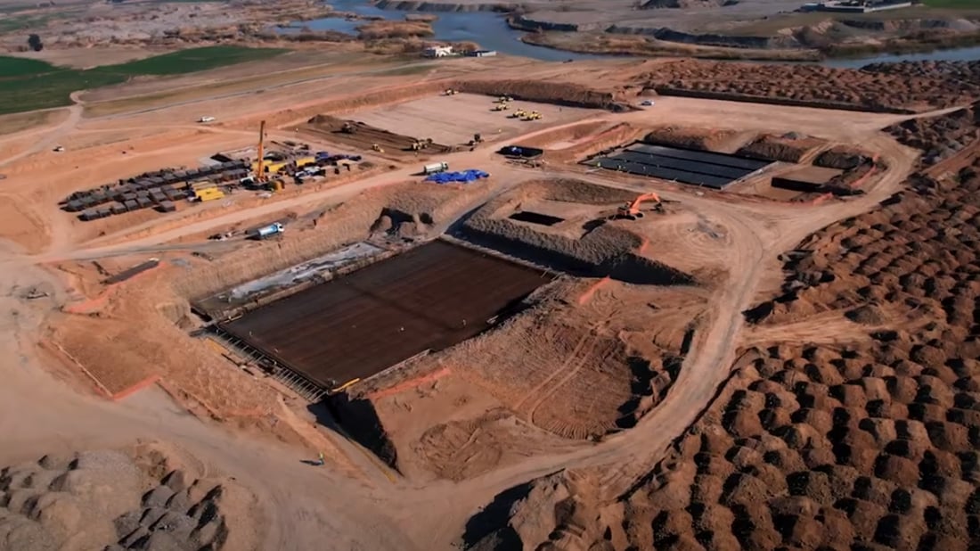 پرۆژە ستراتیژیەکەی ئاوی قوشتەپە 26% تەواو بووە