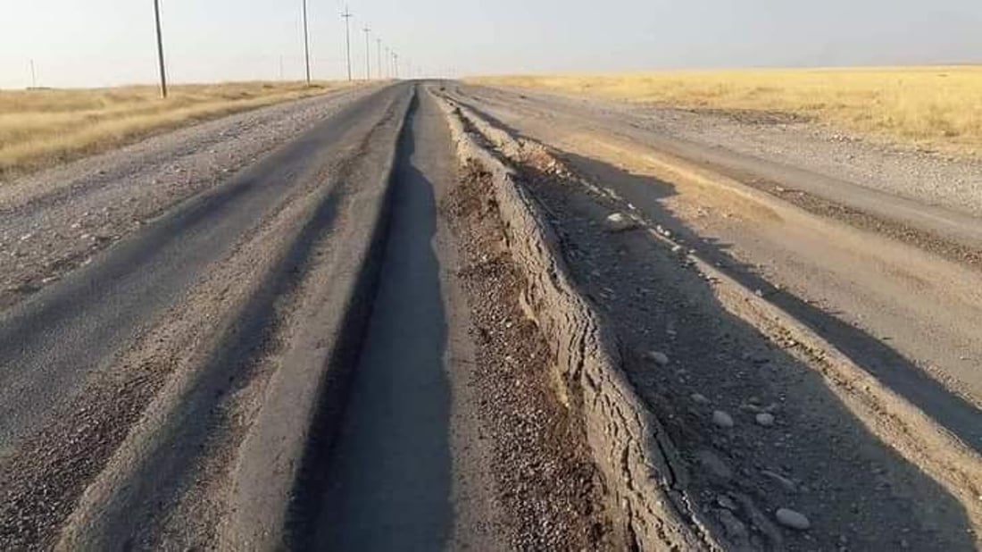 رێگای قوشتەپە – قەشقە تێكچووە و داوای چاككردنەوەی دەكرێت