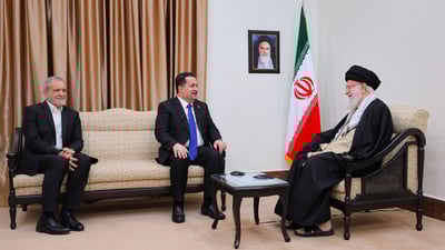 Iraqi Prime Minister Al-Sudani meets Iran’s Supreme Leader Khamenei in Tehran
