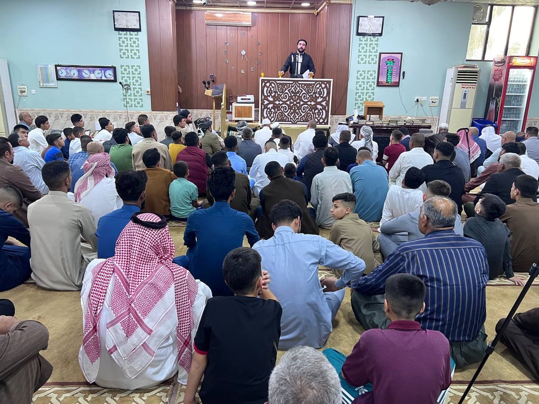 خطيب داقوق يدعو لتشكيل الحكومة المحلية في كركوك.. صور من الجامع الكبير بـ “خورز”