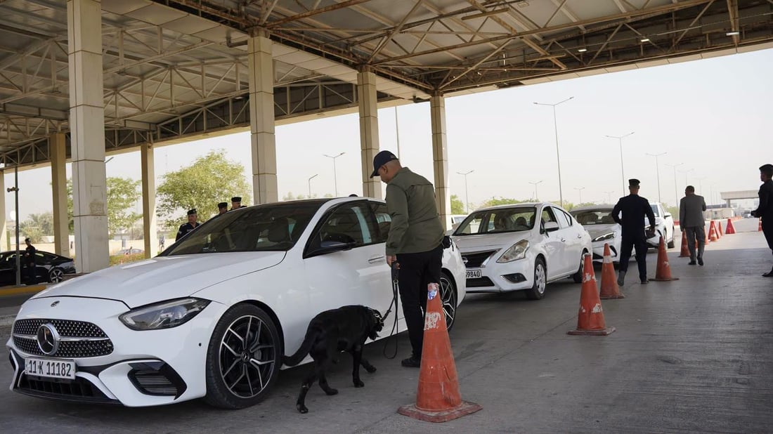 صور: تسهيلات جديدة للمسافرين في مطار بغداد تعتمد الكلاب البوليسية K9