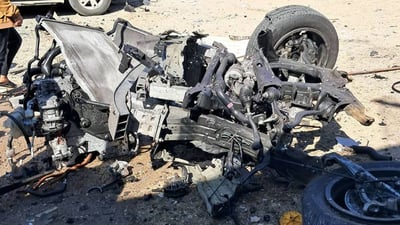 ئۆتۆمبێلێک تەقییەوە و کەسێکیش گیانی لەدەست دا