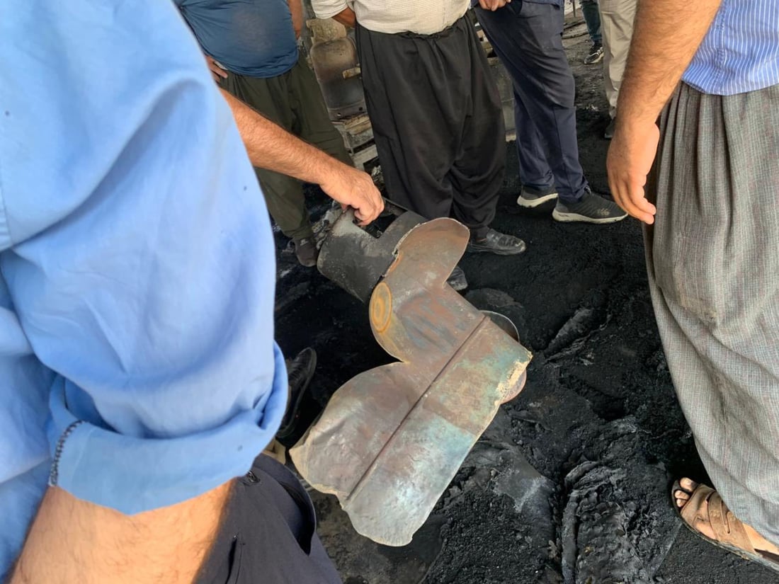 کارگەی غازی قەڵادزێ ئاگریگرت و دوو کارمەند بریندار بوون