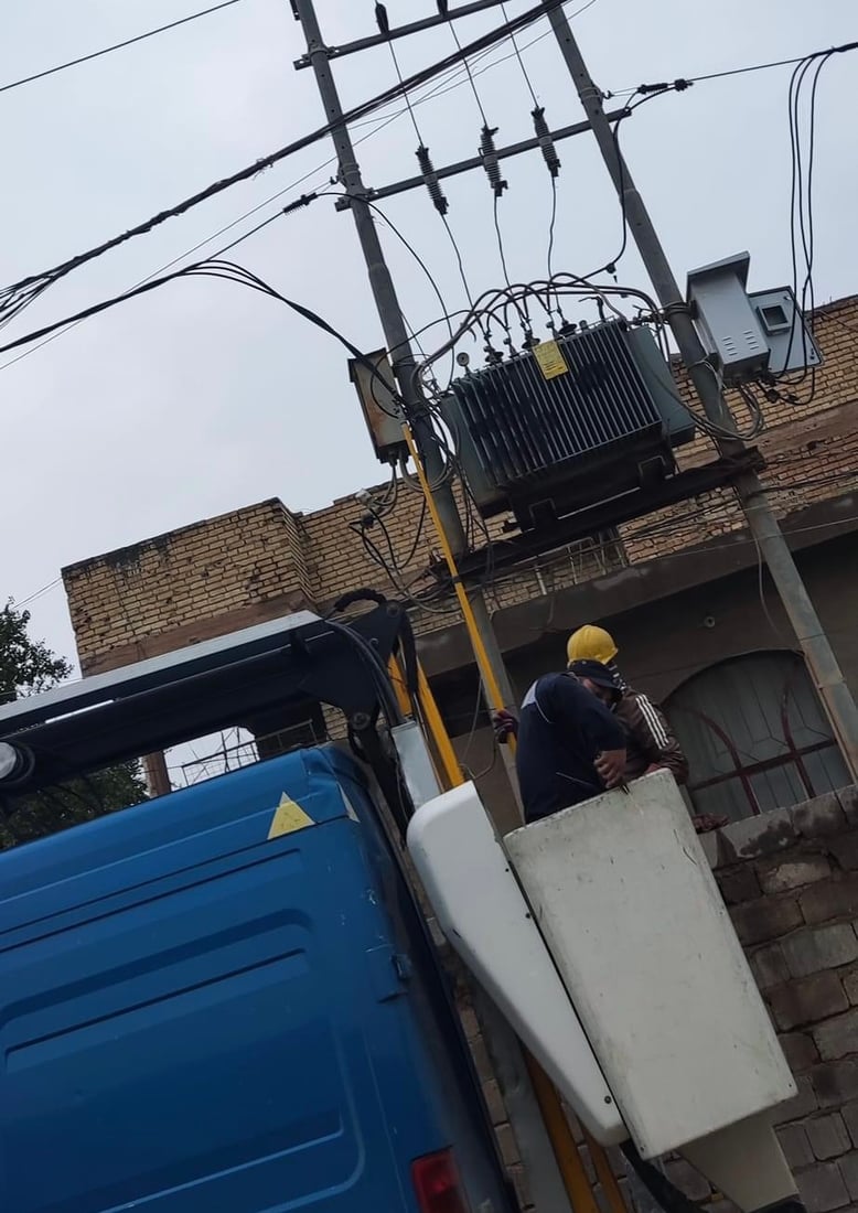 خلال ساعات.. الأمطار تتسب ب38 عطلاً في كهرباء الفلوجة
